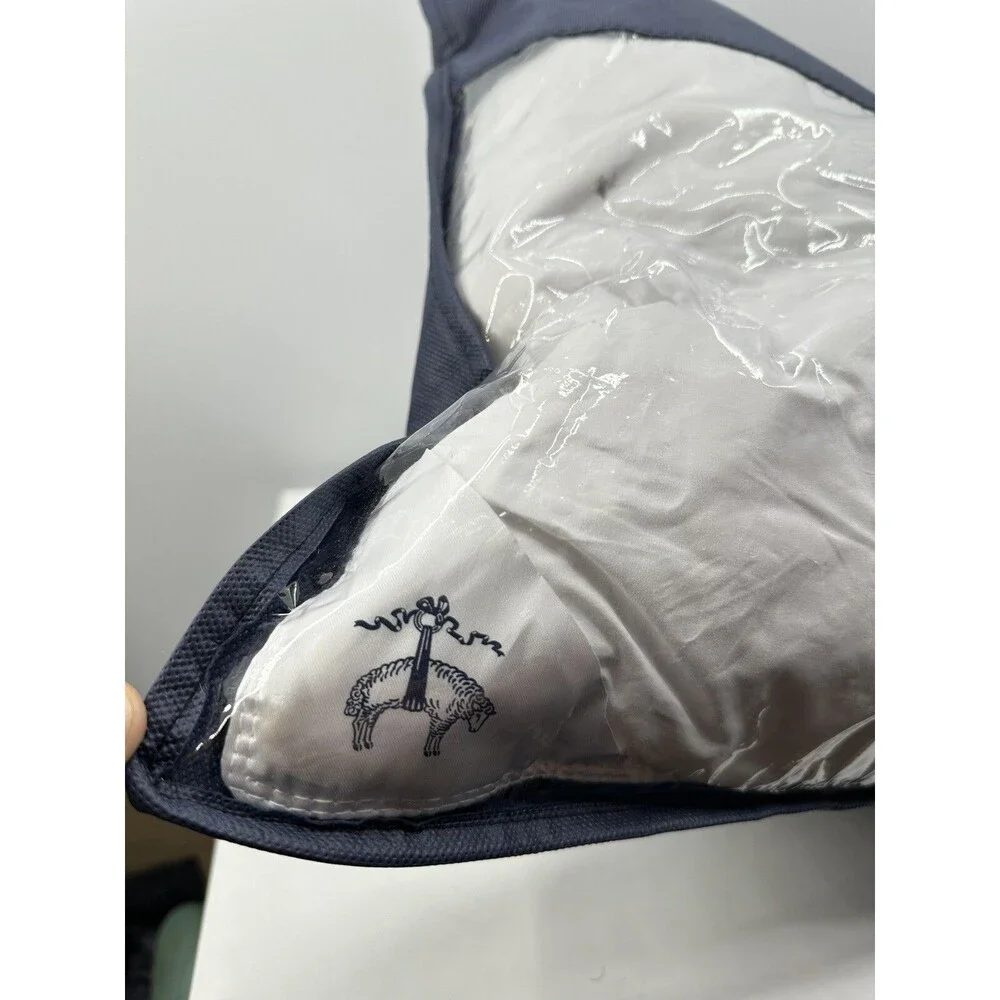 Brooks Brothers Down & Feathers King Size Bed Pillow 20”x36”
